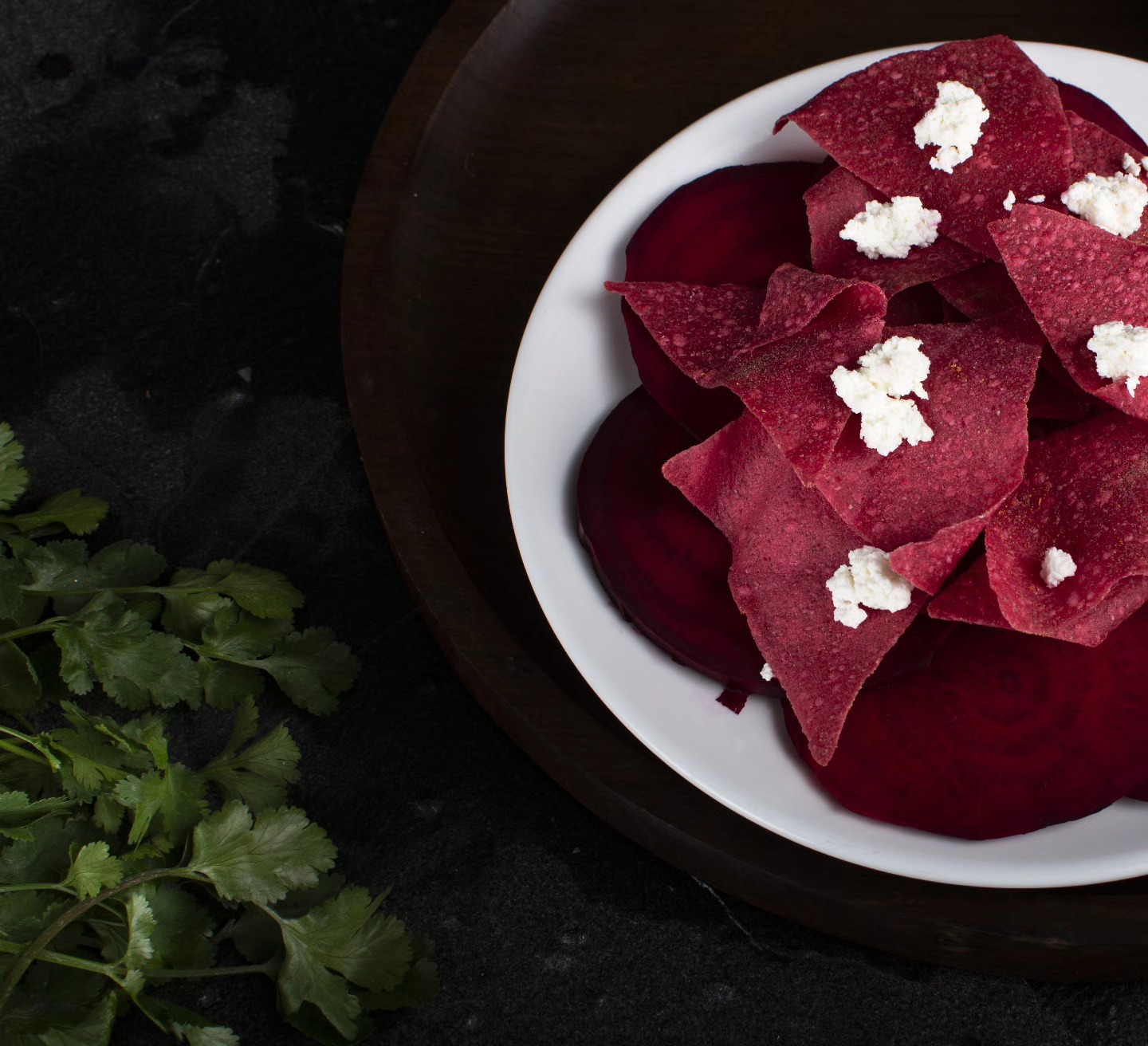 Beetroot Nachos